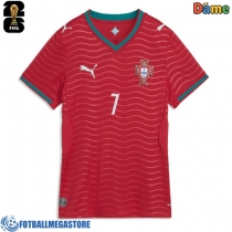 Fotballdrakt Dame Portugal Cristiano Ronaldo #7 Hjemmedrakt VM 2026 Kortermet